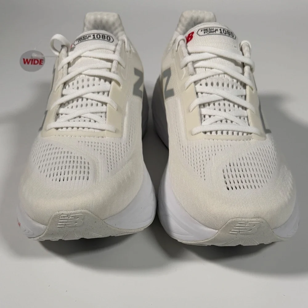 New Balance Fresh Foam X 1080v14 Men's 12 2E Wide White Running Shoes M1080W14
